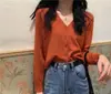 Cardigan de Tricô Cropped com Decote V para Primavera Outono, Peça de Roupa Externa Versátil de Manga Longa com Botões, Casaco de Tricô com Proteção Solar para Ar Condicionado
