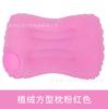Almohada Inflable Almohada de Viaje Cojín Portátil para Protección de Cintura Almohada Artefacto para Coche Almohada para Dormir Descanso para el Almuerzo Plegable Presionable Exterior