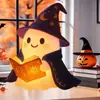 Lâmpada de Leitura Noturna Mago Fantasma Ornamento de Resina Lâmpada de Leitura Mago Fantasma