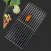 Malla para Barbacoa de Acero Inoxidable Rejilla para Horno Rectangular Parrilla Exterior para Barbacoa Parrilla Gruesa para Barbacoa