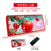 Caixas de Presente para Embalagens da Apple Podem Ser Impressas com Designs Originais, Caixas Vazias para Maçãs Fuji Vermelhas Originais de Yantai e Caixas de Presente para Frutas