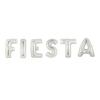 Set de letras de 16 pulgadas primera fiesta Carnaval español decoración festiva fiesta globo de foil
