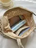 Bolsa de playa portátil de gran capacidad para mujer, nuevo diseño de primavera 2026, bolsa tejida hueca, bolso casual versátil para hombro y axila