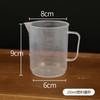 Jarra medidora de plástico acrílico 500ml con escala PC engrosado 3000ml resistente a altas temperaturas té con leche cocina horneado taza medidora