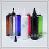 Botella de hombro plano con tapa puntiaguda de 250 ml, botella dispensadora de loción, botella de aceite esencial, botella para líquidos con boca puntiaguda de 250 ml, botella con tapa puntiaguda, botella con boca puntiaguda