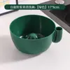 Nuevo cesto escurridor de plástico de estilo nórdico para el hogar transfronterizo para lavar frutas, cesta de almacenamiento, cuenco para lavar frutas y bayas tipo espiral