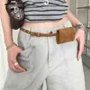 Cinturón Delgado Estilo Western Americano para Mujer, Diseñado para Complementar Jeans, Decoración Adelgazante de Cintura, Cinturón de Gamuza