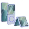 Capa de Celular Integrada com Sensação de Pele para Samsung Zflip8 Transfronteiriça Zflip7 Magnética Anti-Queda Zflip6 Capa Protetora Business