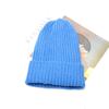9463 Nuevo Sombrero para Mujer Otoño e Invierno Más Fácil de Combinar Sombrero de Punto Transfronterizo para Mujer Color Sólido Cálido Pullover Sombrero de Lana de Comercio Exterior