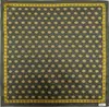 Pañuelo Cuadrado de Seda para Hombre para Atuendo de Negocios Formal y Decoración de Banquetes