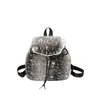 Colección nueva otoño/invierno transfronteriza: un bolso de felpa con estampado de ciervos, de tacto lujoso, perfecto para ir al trabajo en 2026; un bolso de mujer estilo retro que se puede llevar debajo del brazo