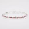 Pulseira de strass versátil pulseira de senso avançado pulseira de diamante atacado pulseira elástica totalmente cravejada de diamantes pulseira de strass de 4 fileiras pulseira feminina