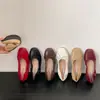 Sapatos slip-on femininos rasos, de fundo plano, decorados com laço, que aumentam a altura, versáteis, com sola macia, estilo balé, sapatos de barco franceses, mocassins