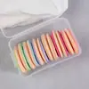 Esponja de Maquillaje para la Punta del Dedo Piel Escondedor Parcial para el Dedo Pulgar Mini Esponja de Cojín de Aire Mini Uso Húmedo y Seco