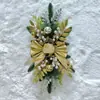 Guirlanda de Natal Árvore de Natal Guirlanda para Escada Decorações de Laços para Pendurar em Edifícios Decoração Nórdica de Casa para o Natal