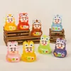 Saco da Sorte 3D Glow-In-The-Dark Desenho Animado Shin-Chan Acessórios de Resina Ornamento de Mesa Pingente de Chaveiro Figuras Fofas Modernas Venda por Atacado