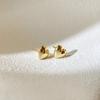 Aretes Corazón Moda Simple Día de San Valentín 2024 Temperamento de Alto Sentido Joker Nicho Amor Aretes Aretes al Mayoreo