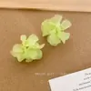 Fim de Semana Vitalidade Flores Coloridas Dopamina Brincos Primavera Verão Feminino 2025 Novo Estilo Quente Brincos de Alta Qualidade