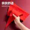 Bufanda roja Deli LZ500, bufanda roja de poliéster para estudiantes de primaria, antiarrugas, fácil de atar, 1m no se decolora fácilmente, para niños de 2º grado