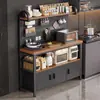 Nuevo Estante de Almacenamiento para Cocina, Tablero Perforado Multifuncional, Banco de Trabajo Montado en la Pared, Horno de Microondas, Estante para Almacenamiento de Ollas, Gabinete Lateral