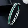1 Pulsera Explosiones Transfronterizas Moda Japonesa y Coreana Exquisita Super Brillante Micro Zircón Encaje Pulsera con Hebilla para Mujer