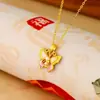 Collar de Mariposa Filigrana Sinfonía para Mujer, Nuevo Estilo Chinoiserie 2025, Cadena de Clavícula de Alta Gama, Regalo para Mejores Amigas