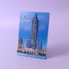 China Shanghái imán de nevera ciudad turismo recuerdo fabricantes de resina magnética venta al por mayor hecho a mano tridimensional mini creativo