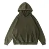 Sudadera con capucha retro para hombre, 350g, corte holgado, otoño/invierno, estilo pullover, adecuada para comercio electrónico transfronterizo, con acabado de lavado vintage, directamente de fábrica