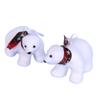 Enfeites de Urso Branco de Natal Pingentes de Decoração para Árvore de Natal Suprimentos para Decoração de Natal Urso Branco de Espuma Enfeites de Mesa