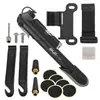 Ferramentas de Reparo de Bicicleta, Bomba Portátil para Mountain Bike, Chave Inglesa, Cola, Conjunto de Ferramentas para Reparo de Pneus