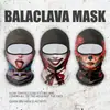 Gorro de Ciclismo Divertido de Moda, Capucha de Seda de Hielo de Alta Elasticidad para Protección Solar Facial Completa, Máscara Facial a Prueba de UV para Motocicleta Todoterreno