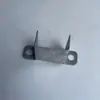 Conector de tubo quadrado galvanizado Peça de fixação em forma de C Acessórios de fixação para balaustrada Fixação de ferro em forma de C Suporte em U para guarda-corpo