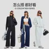 Traje Esportivo de Corrida Transfronteiriço para Mulheres, Estilo Primavera e Verão, Corte Solto Profissional Respirável de Secagem Rápida para Montanhismo Yoga