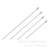 Cadena de Bolitas de Acero Inoxidable 304 8cm 10cm 12cm 15cm Cadena de Bolitas Onduladas Accesorios de Joyería DIY Disponibles en Stock