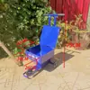 Marcação máquina de marcar carro local artefato de empurrar à mão fábrica espalhador de cinzas 8cm quadra de basquete faixa curva tinta linha reta