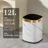 Lixeira para Uso Doméstico, Sala de Estar, Cozinha de Luxo Leve, Tamanho Grande, Quarto, Camada Dupla, Design Simples, Banheiro, Banheiro, Alto Valor Estético
