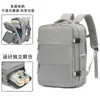 Mochila Transfronteriza Versión Estándar para Hombres y Mujeres, Multicolor, Mochila de Viaje de Gran Capacidad con Compartimento Independiente para Zapatos y Soporte Lumbar con Amortiguación de Aire