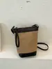 Bolso Cubo de Diseñador de Nicho Transfronterizo con Retazos de Gamuza para Mujer 2026 Otoño/Invierno Nuevo Elegante Versátil de Hombro Cruzado