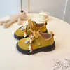 Zapatos para Niñas, Planos, Nuevos de Primavera 2026 Versátiles Zapatos de Princesa, Modernos Zapatos Planos Estilo Británico, Zapatos Pequeños de Piel para Niños