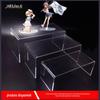 Popular Transfronteiriço Acrílico Transparente Prateleira Elevada em U Rack de Armazenamento Mesa de Sobremesa Estatueta Perfume Suporte de Exibição