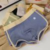 Muchas nuevas calzoncillos de hombre ajustados rayas multicolor cintura simple niños transpirables boxers una generación de pelo
