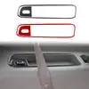Adecuado para Ford Explorer 08-10, molduras interiores de fibra de carbono, juego completo de pegatinas decorativas para panel de elevalunas