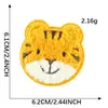 Lixin bordado de computadora logo insignia de bordado logo accesorios para ropa toalla bordado animal de caricatura sin adhesivo parche pegatinas de tela