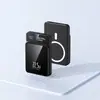 Carregador Portátil Power Bank Magnético Sem Fio de Carregamento Rápido Grande Capacidade 10.000 mAh Magsafe Fonte de Alimentação Móvel Design Criativo