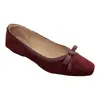 Nueva Colección Otoño 2026: Zapatos Mary Jane para Mujer con Punta Cuadrada, Moño y Tacón Bajo, sin Cierre, para el Trayecto al Trabajo