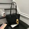 Bolso Tote de Lujo con Estampado de Leopardo para Mujer, Gran Capacidad, Retro, para el Trabajo, Nicho, Casual, Versátil, Bolso de Hombro