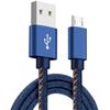 En stock Cable de carga USB de mezclilla adecuado para tipo-c de teléfono móvil Apple cable de datos alargado de 1/2/3 M