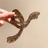 Pinza Grande para el Cabello Línea Maillard para Mujer Pasador para el Pelo Disco Adorno para la Cabeza Parte Trasera de la Cabeza Pinza de Tiburón de Alta Gama Nueva 2024