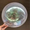 Balão Ondulado Transparente de Paetês de 20 polegadas Festa de Aniversário Casamento Arranjo de Atmosfera Arco de Corrente de Balões Decoração de Piquenique Estilo Camping