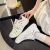 Zapatos Deportivos de Malla Transpirable para Mujer 2026 Otoño Nuevos Ligeros Diarios Estudiante Zapatos Forrest Gump Moda Casual Zapatos Blancos